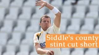 CA activates clause to call back Siddle