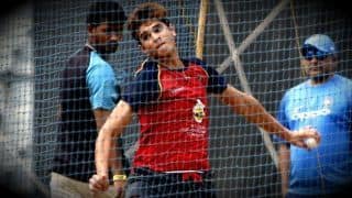 Indian Cricket Team Call on Arjun Tendulkar in nets to combat the left arm pace of Sam Curran