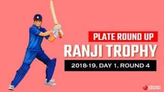 Ranji Trophy 2018-19, Round 4, Day 1, Plate: Ashutosh, Vivek lift Bihar to 288