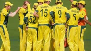 Live Cricket Score, Australia vs West Indies