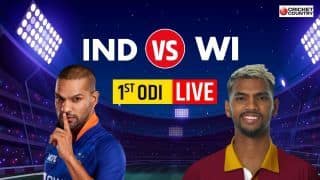 LIVE Score WI vs IND 1st ODI, Trinidad: A Daunting Chase Awaits West Indies