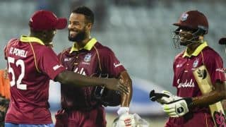 West Indies should celebrate a bit more after first win on tour: Shai Hope