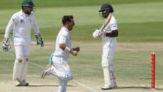 Yasir takes 5, PAK need 136 in 2 sessions to win 1st Test against SL