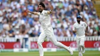 Ishant Sharma becomes 1st Indian since Anil Kumble to take 3 wickets in an over outside Asia