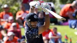 Scotland record third highest T20 stand in win over Netherlands