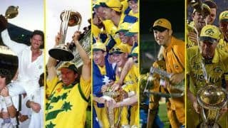 Cricket World Cup 2019: Australia’s record at the World Cup from 1975 to 2015