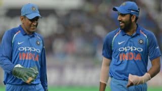 Rohit shocked over questions raised on Dhoni's inclusion in limited-overs