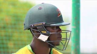 Sherfane Rutherford becomes the 1st player to score a century in Canada Global T20 league