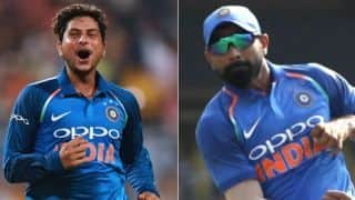 india vs west indies: Kuldeep Yadav close to break Mohammed Shami’s record of fastest to 100 wickets by Indian bowler