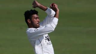 Yamin Ahmadzai claims first test wicket for Afghanistan team