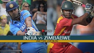 Live Cricket Score, India vs Zimbabwe 2015, 2nd T20I at Harare: ZIM win by 10 runs, level series 1-1