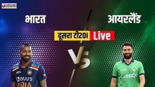 Ireland vs India 2022 2nd T20I Live Score Ireland vs India Live Streaming Online IRE vs IND Dublin Ireland vs India Check Live Cricket Score and Updates