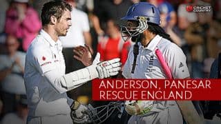 Monty Panesar, James Anderson thwart time to secure draw vs Australia at Cardiff