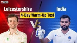 Highlights| India vs Leicestershire 4-Day Warm-Up Match Day 3: India Lead By 366 Runs