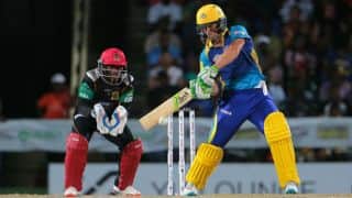 AB de Villiers' quickfire 82 takes Barbados Tridents to 180