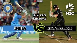 India vs New Zealand, 2nd T20I, Live Cricket Score and Updates: Krunal Pandya, Rohit Sharma star as India draw level in Auckland to keep series alive