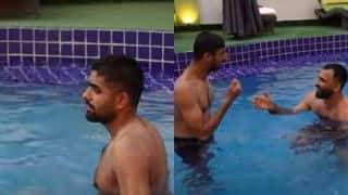 Pak vs WI: Babar Azam And Co. Beat Multan Heat With Pool Party Ahead Of Series Opener