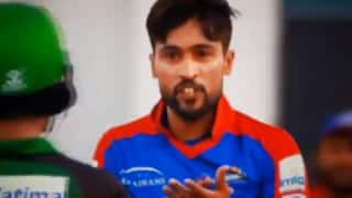 Video: Aamer, Shehzad engage in verbal duel