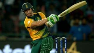 When just in 19 minutes Mr 360 AB de Villiers hits fastest fifty in ODI