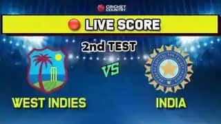 India vs West Indies, 2nd Test, Day 3 live cricket score and ball by ball commentary: West Indies 45/2 at stumps, chasing 468
