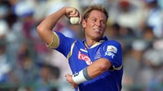 Warne gets knocked out by female kick-boxer