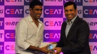 Ashwin wins Indian Player of the Year 2014 award