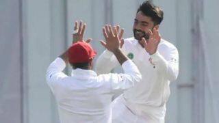Only Test: Rashid Khan’s All-Round Show Puts Afghanistan On Top On Day 2 against Bangladesh