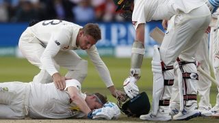 Ashes 2019, Lord’s Test, Day 4: Steve Smith suffers sickening blow to head from Jofra Archer bouncer