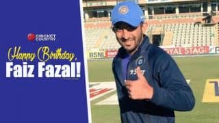 Happy B'day, Faiz Fazal! IND batsman turns 31