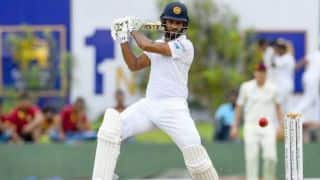 1st Test: Dimuth Karunaratne fifty leads Sri Lanka’s chase of 268