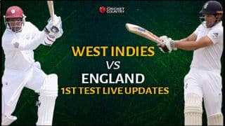 Live Cricket Score West Indies vs England, 1st Test: ENG 341/5 in 90 overs: Ian Bell gets out, England finish strongly