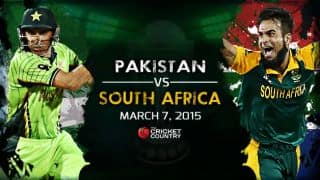 Pakistan Vs South Africa ICC Cricket World Cup 2015, Pool B Match 29 At ...