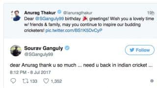 Indian Cricket needs Thakur, feels Ganguly