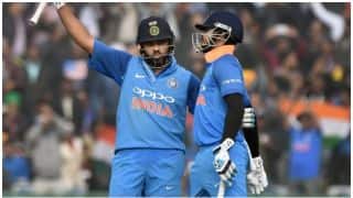 India becomes the first team to post 300-plus totals 100 times in ODIs