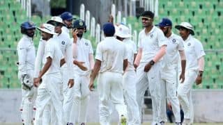 Unofficial Test: Nadeem, Saxena share the spoils on rain-hit third day as India A edge closer to win over South Africa A