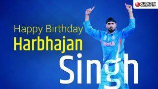 Watch: Cricketers And Fans Wish Harbhajan Singh On Birthday