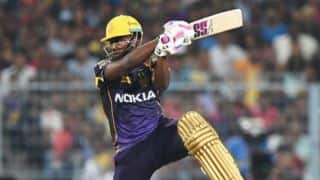 Indian T20 League 2018: Andre Russell’s takes Kolkata to 202/6 vs Chennai