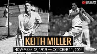 Keith Miller: 34 facts about the golden boy of Australian cricket