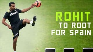 FIFA World Cup 2014: Rohit Sharma to root for Spain
