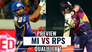 Mumbai Indians (MI) vs Rising Pune Supergiant (RPS), IPL 2017, Qualifier 1, preview and likely XI: Maharashtra derby at Wankhede Stadium