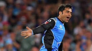 Afghanistan Spinner Rashid Khan enters the 3 T20 hat-trick club; Joins Andre Russell, Andrew Tye, Amit Mishra