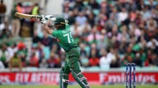 Cricket World Cup 2019: Shakib Al Hasan’s 64 guides Bangladesh to 244 against New Zealand