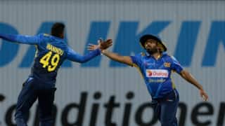 2nd T20I: Sri Lanka opt to bat, Tom Bruce replaces injured Ross Taylor