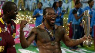 VIDEO: Chris Gayle's unique way of celebrating Portugals' win!