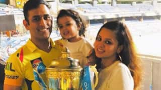 Sakshi replies to rumors of MS Dhoni’s retirement in a Twitter post