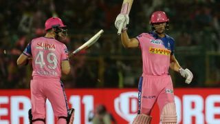 राजस्‍थान की जीत में चमके बटलर-श्रेयस गोपाल, बैंगलुरू को 7 विकेट से हराया