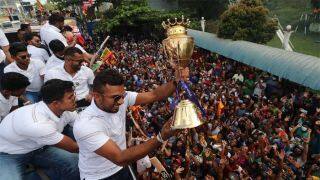 हार से 'हार' तक- एशिया के किंग बनकर लौटे श्रीलंका के रणबांकुरों का जोरदार स्वागत