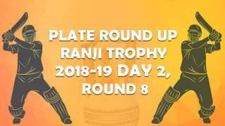 Ranji Trophy 2018-19, Plate, Round 8, Day 2: Nagaland need three wickets to complete innings victory