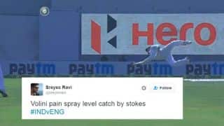 Video and Twitter reaction: Ben Stokes' sensational catch to dismiss Virat Kohli