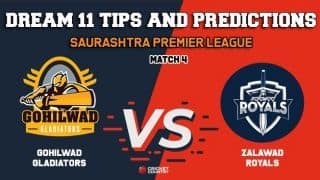 Dream11 Prediction: GG vs ZR Team Best Players to Pick for Today’s Match between Gohilwad Galdiators and Zalawad Royals at 7:30 PM